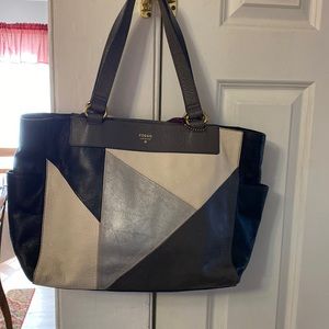 Fossil multi color purse